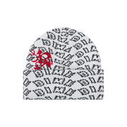 Chopper Beanie à Revers - Blanc