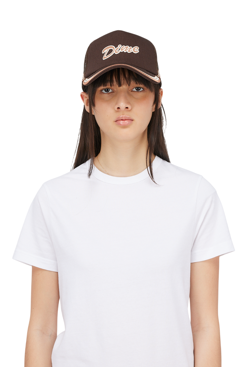 Race Trucker Cap - Brown