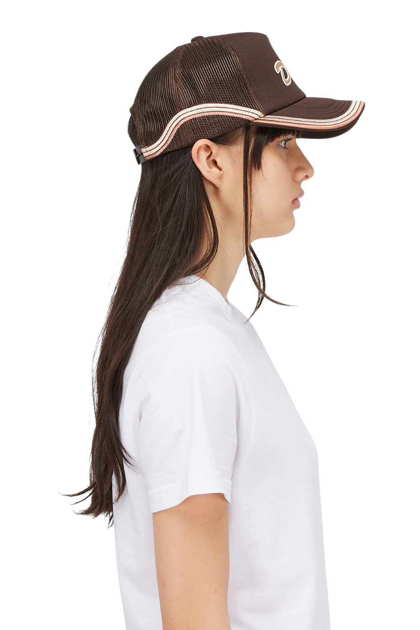 Race Trucker Cap - Brown