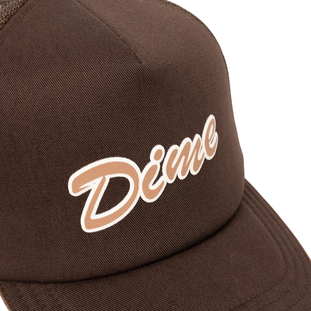 Race Trucker Cap - Brown