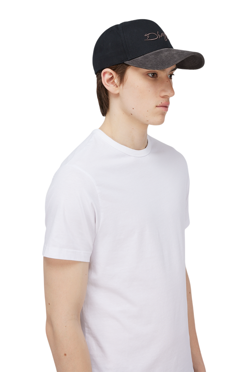 Scribble Full Fit Cap - Black