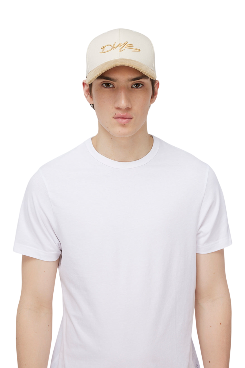 Scribble Full Fit Cap - Cream