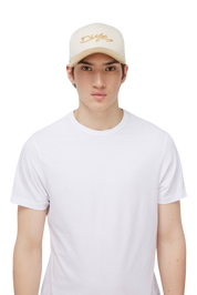 Scribble Full Fit Cap - Cream
