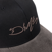 Scribble Full Fit Cap - Black