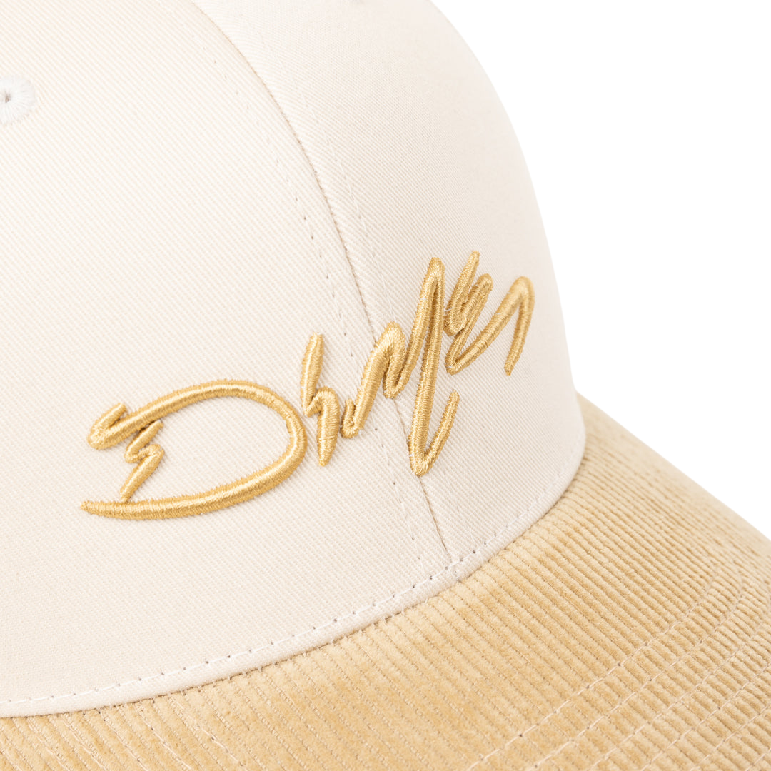 Scribble Full Fit Cap - Cream