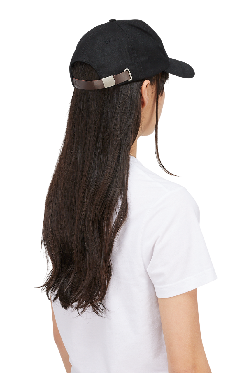Waxed Worker Cap - Black
