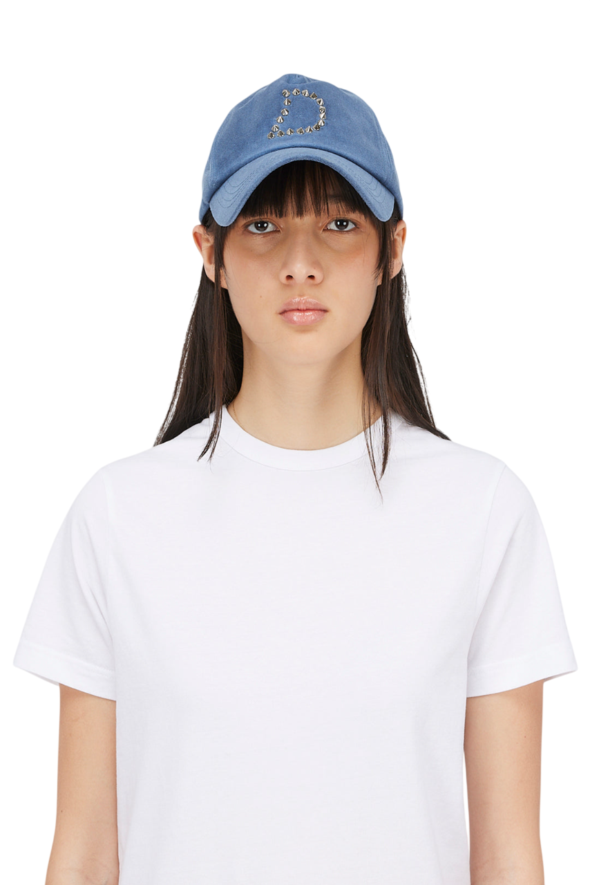 Waxed Worker Cap - Blue