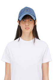 Waxed Worker Cap - Blue