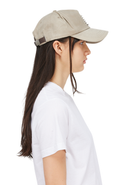 Waxed Worker Cap - Taupe
