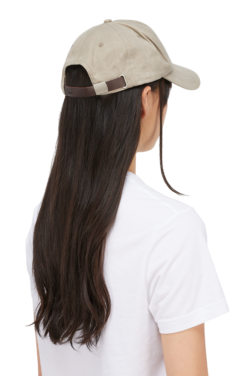 Waxed Worker Cap - Taupe