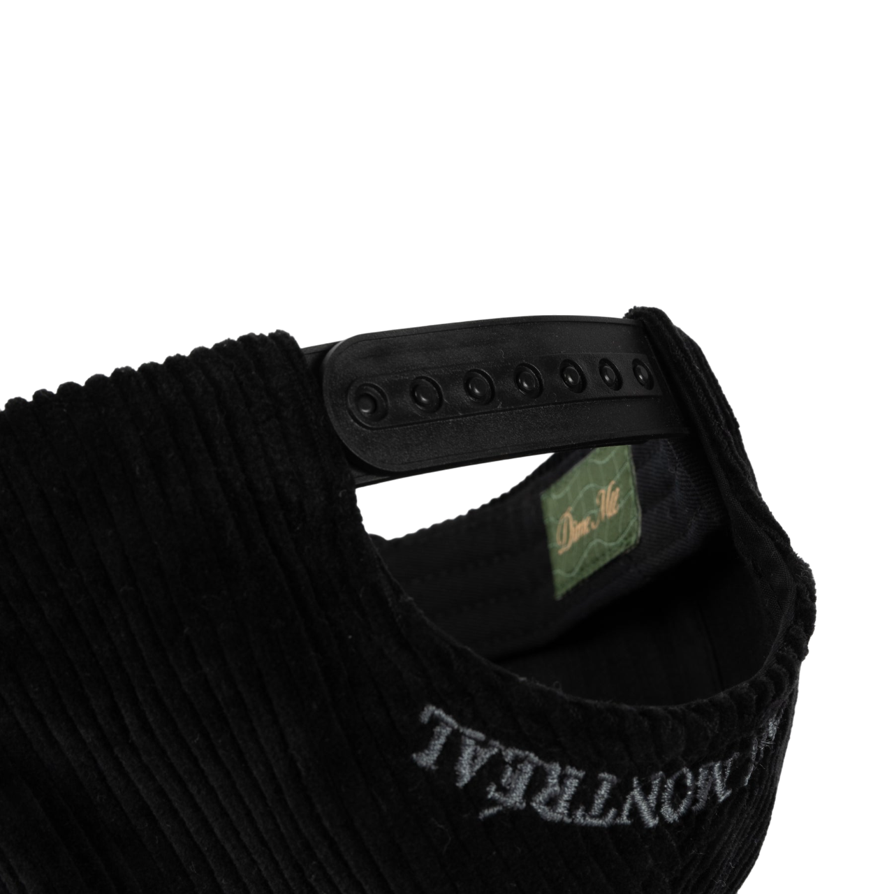 Cord Full Fit Casquette - Noir