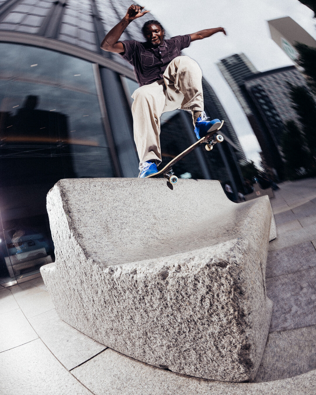 Skate Old Skool Ghillie - 2risers Navy/White