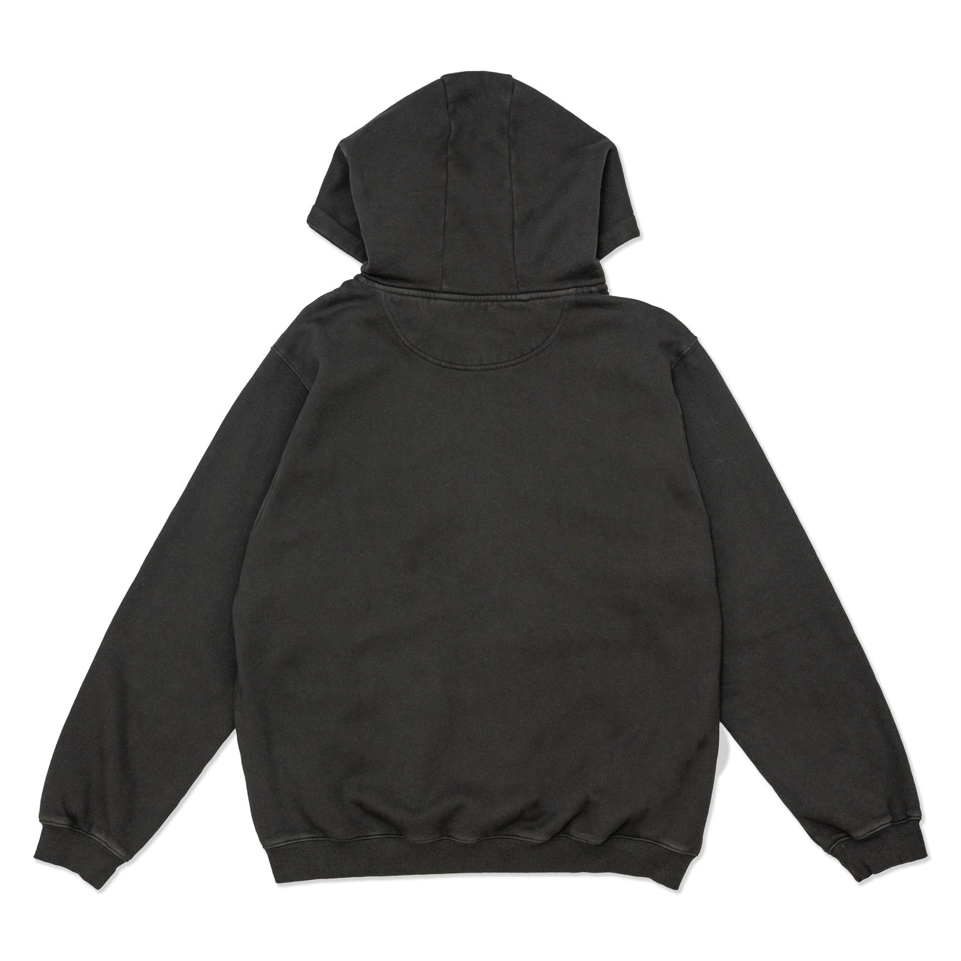HDL Monogram Zip Hood - Washed Black