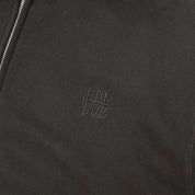 HDL Monogram Zip Hood - Washed Black