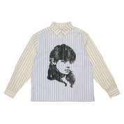 Merch Shirt - Stripe Seersucker