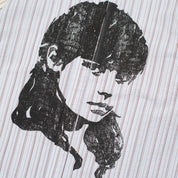 Merch Shirt - Stripe Seersucker