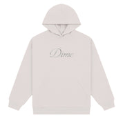 Sweat à capuche cursif - Ciment