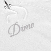 Sweat à Capuche Cursive - Gris Cendré