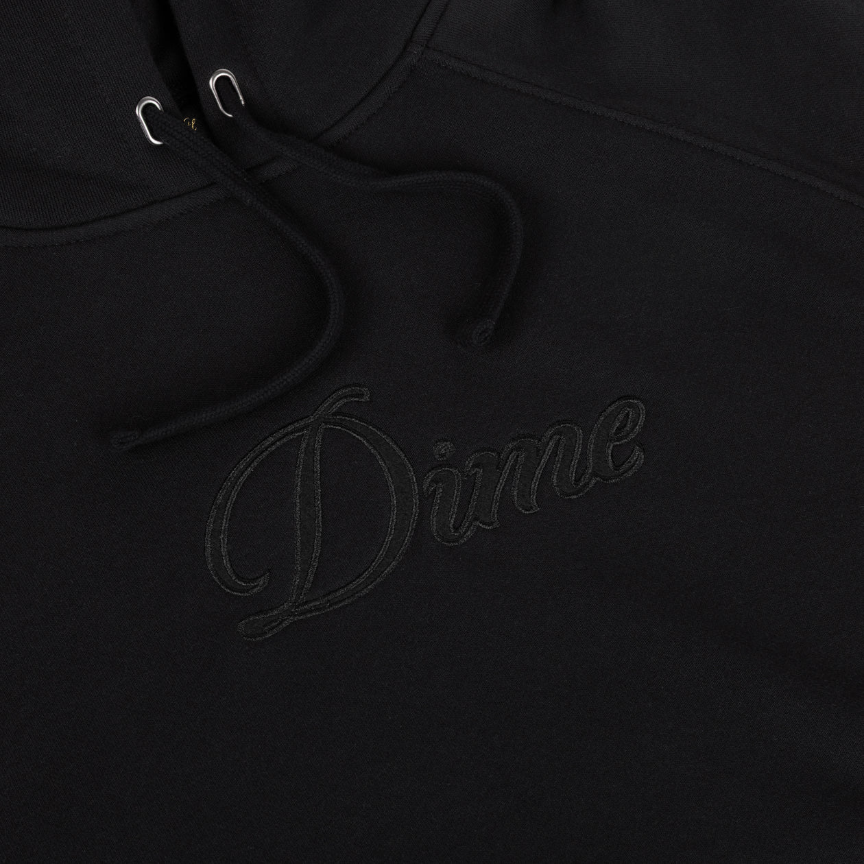 Sweat à Capuche Cursive - Noir