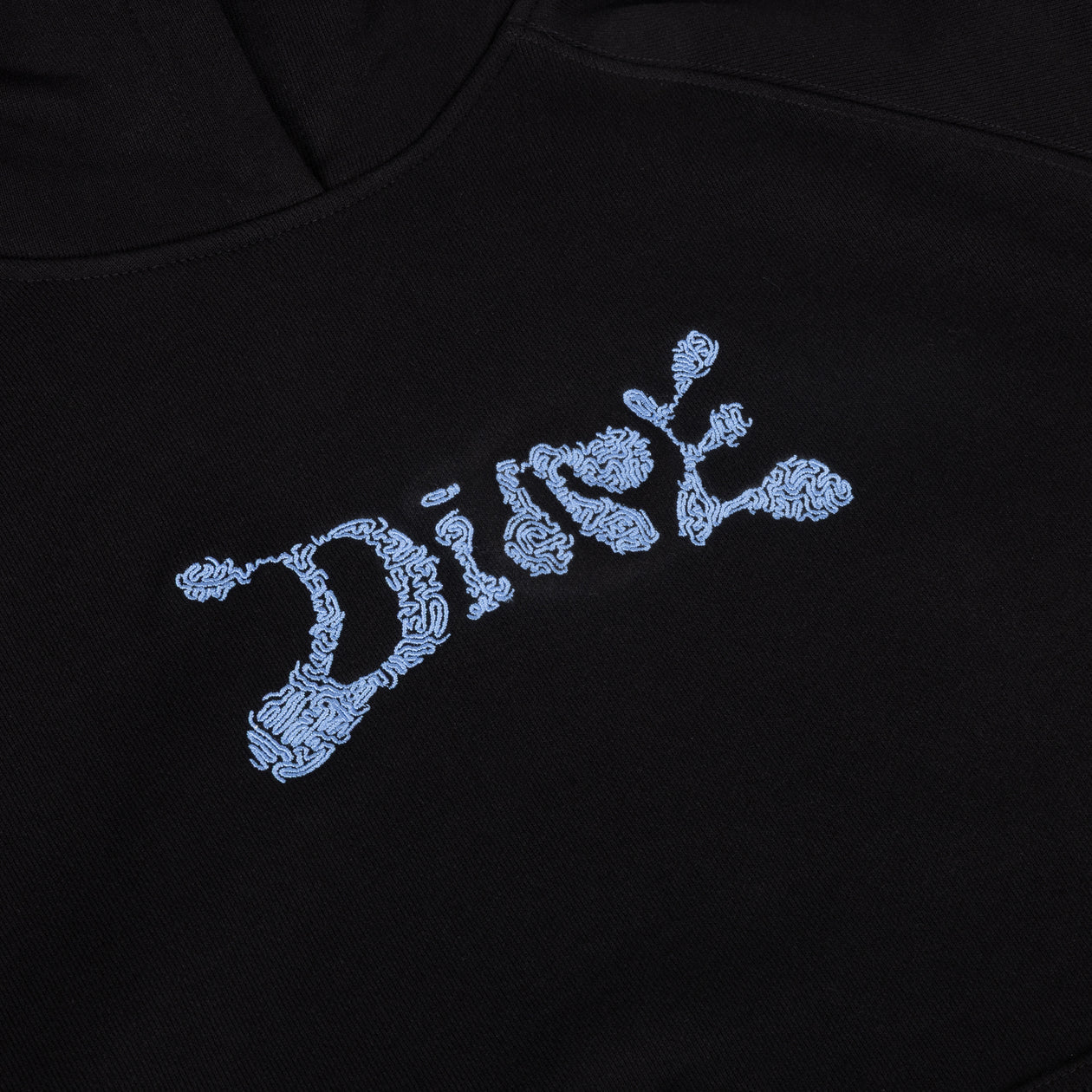 Finger Print Hoodie - Black