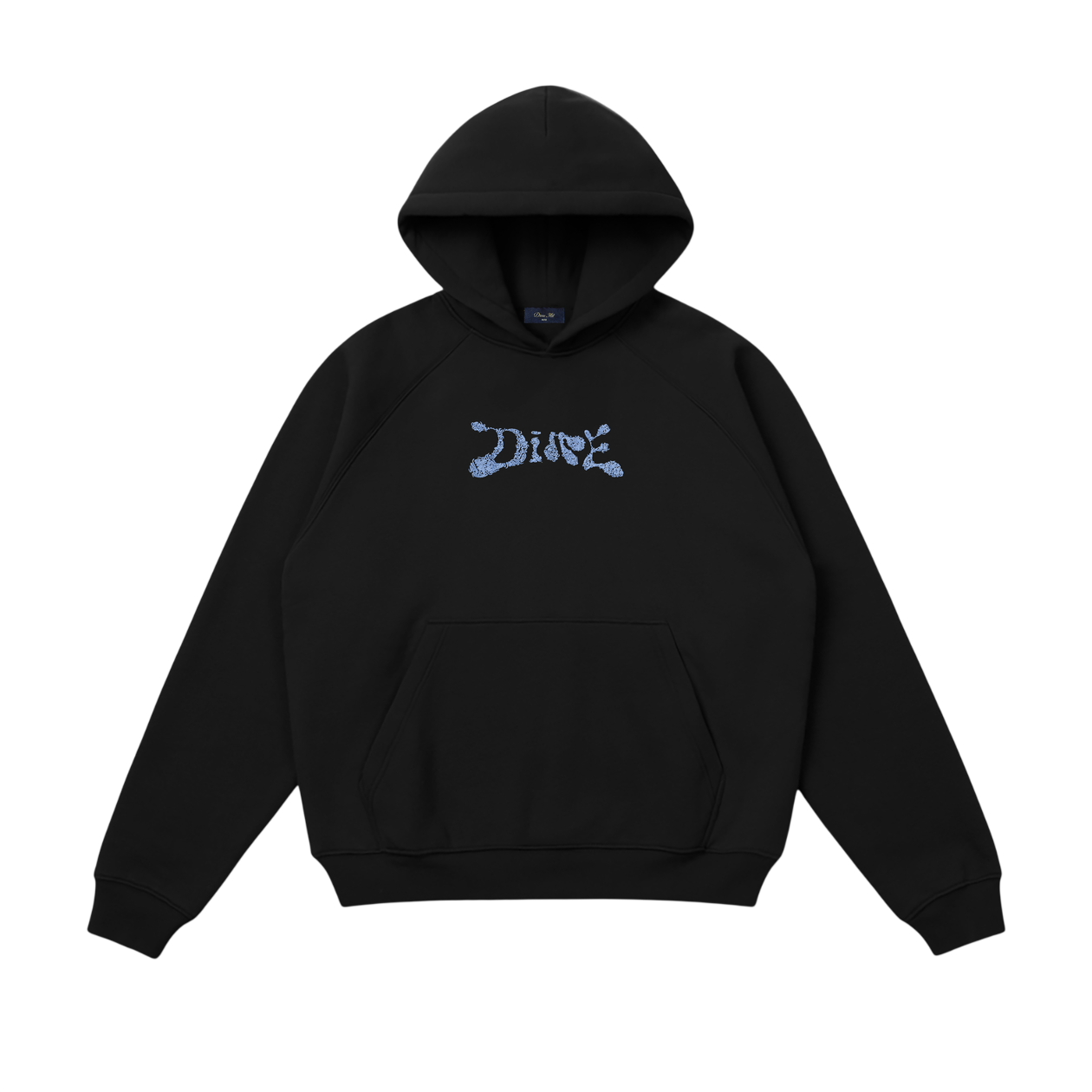 Finger Print Hoodie - Black