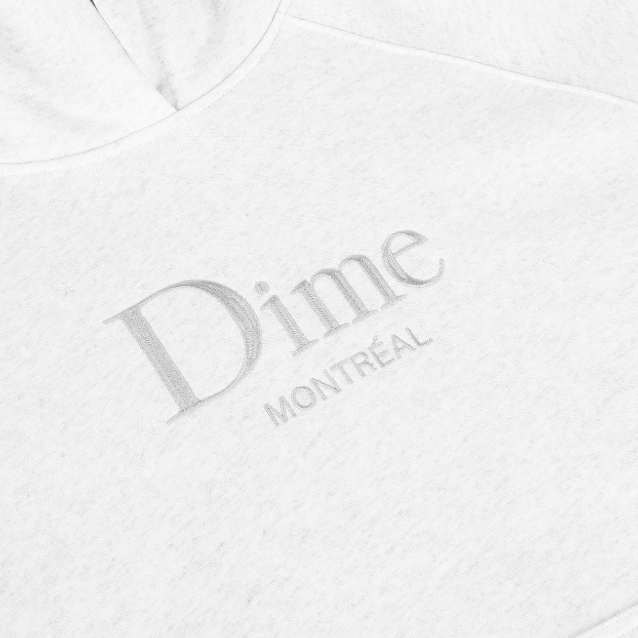 Sweat à Capuche Classic Dime Mtl - Gris Cendré