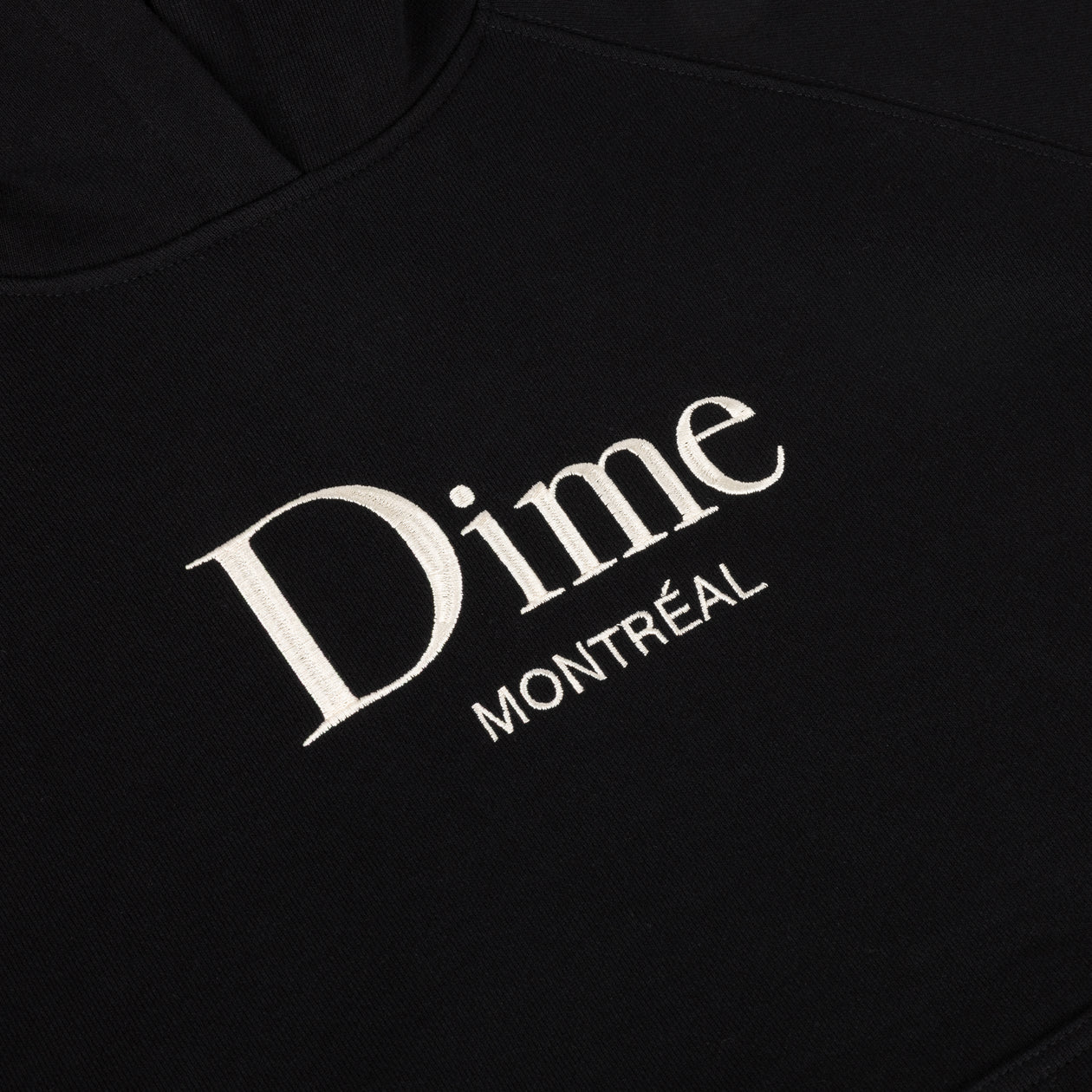 Classic Dime Mtl Hoodie - Black