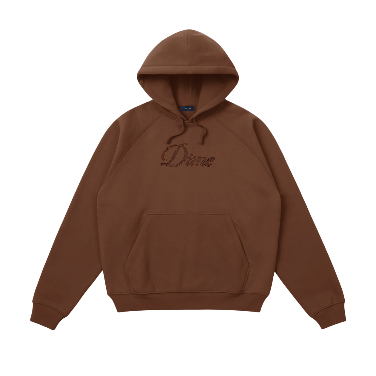 Hoodie Cursive Logo - Americano