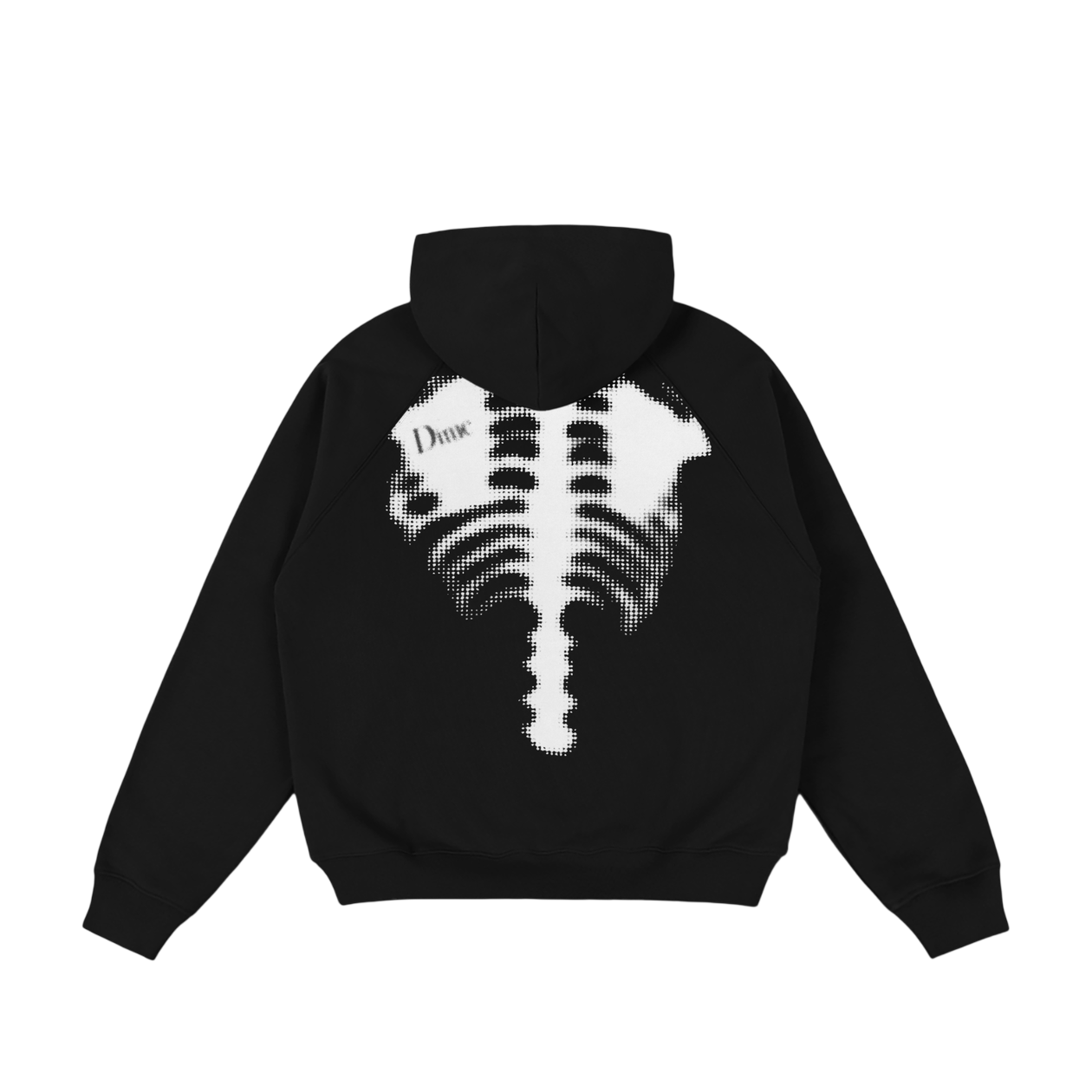 Spinal Hoodie Zippé - Noir