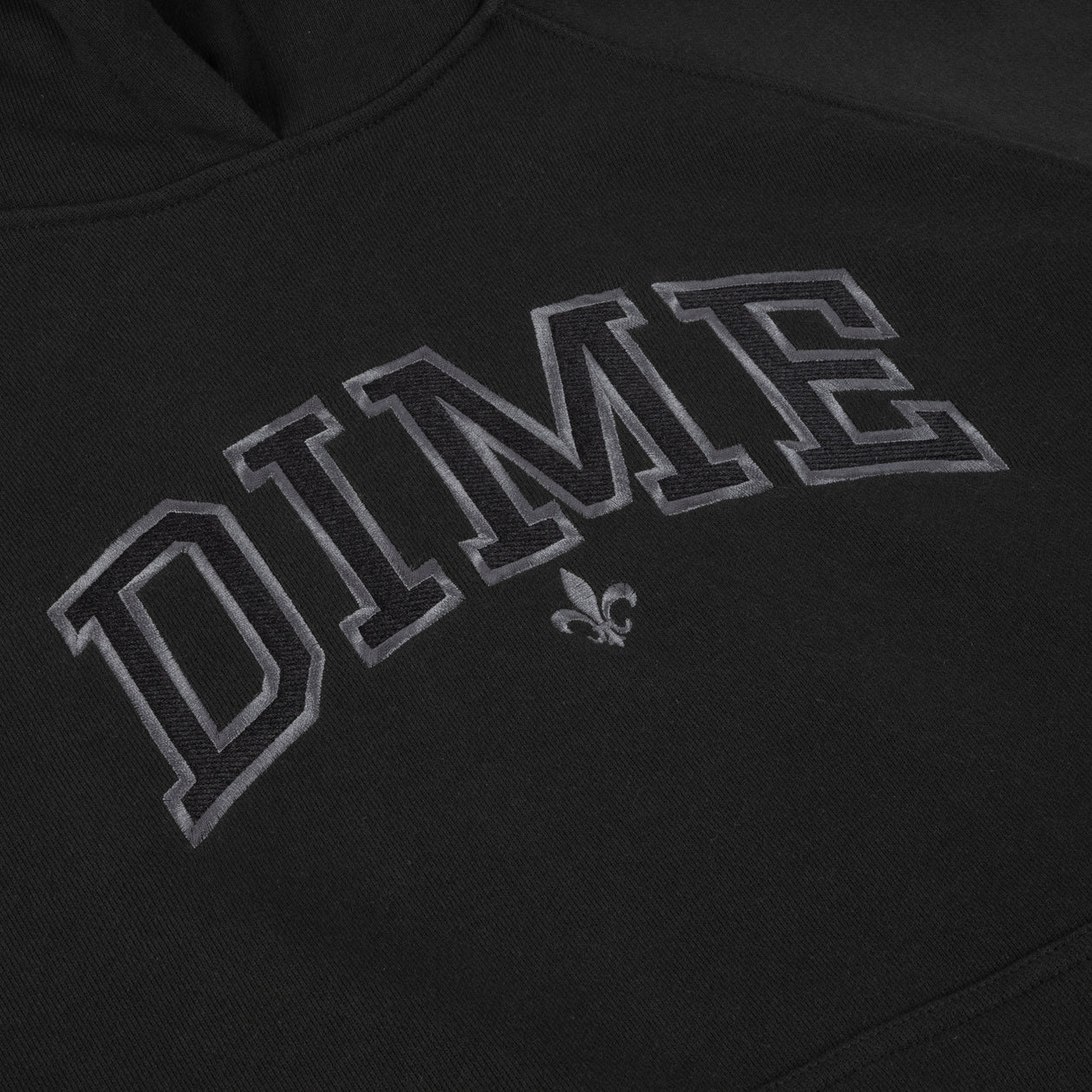 Hoodie Varsity - Noir Pirate