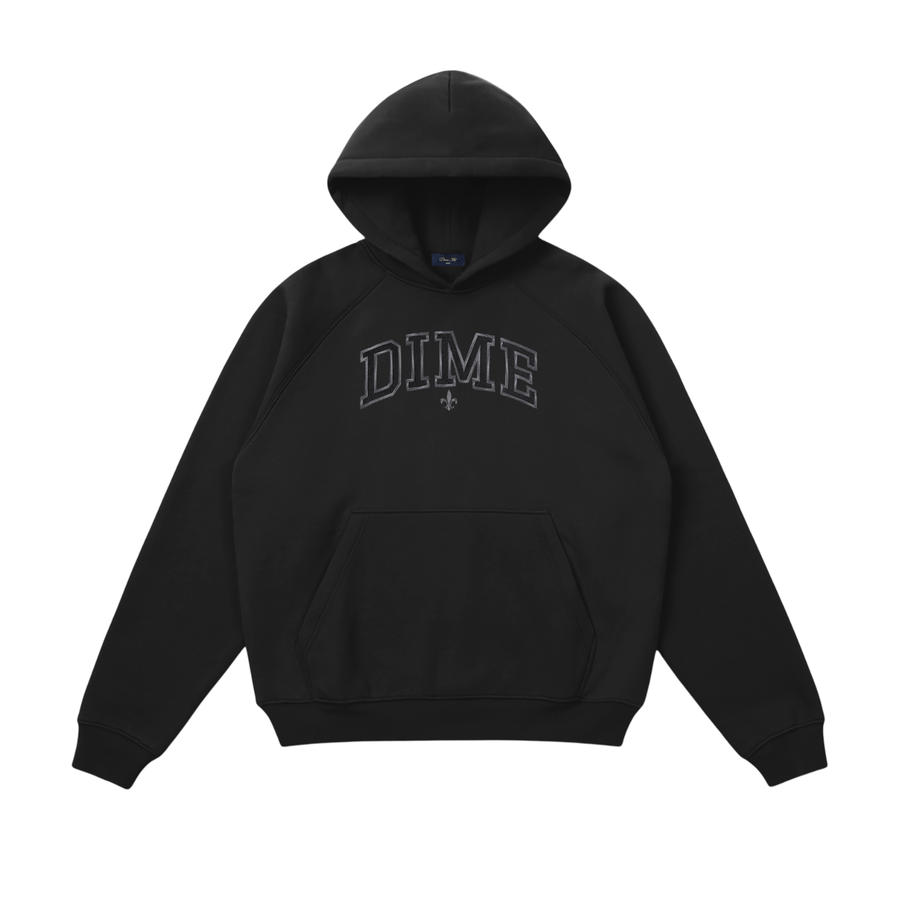 Hoodie Varsity - Noir Pirate