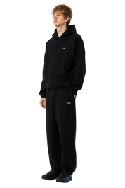 Cursive Small Logo Sweat à Capuche - Noir