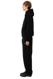 Cursive Small Logo Sweat à Capuche - Noir