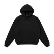 Cursive Sweat à Capuche - Noir