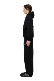 Classic Small Logo Hoodie - Black