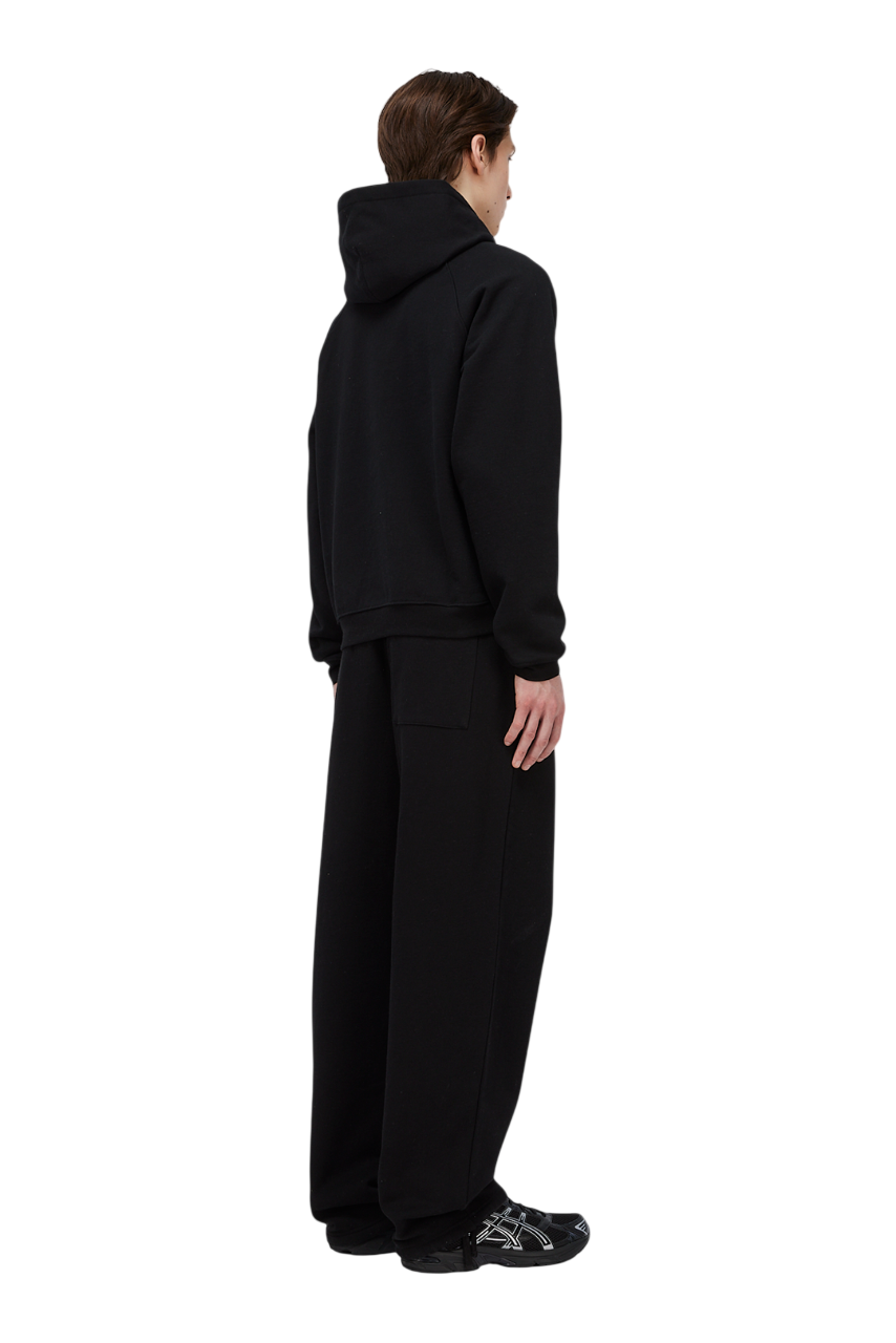 Classic Small Logo Hoodie - Black