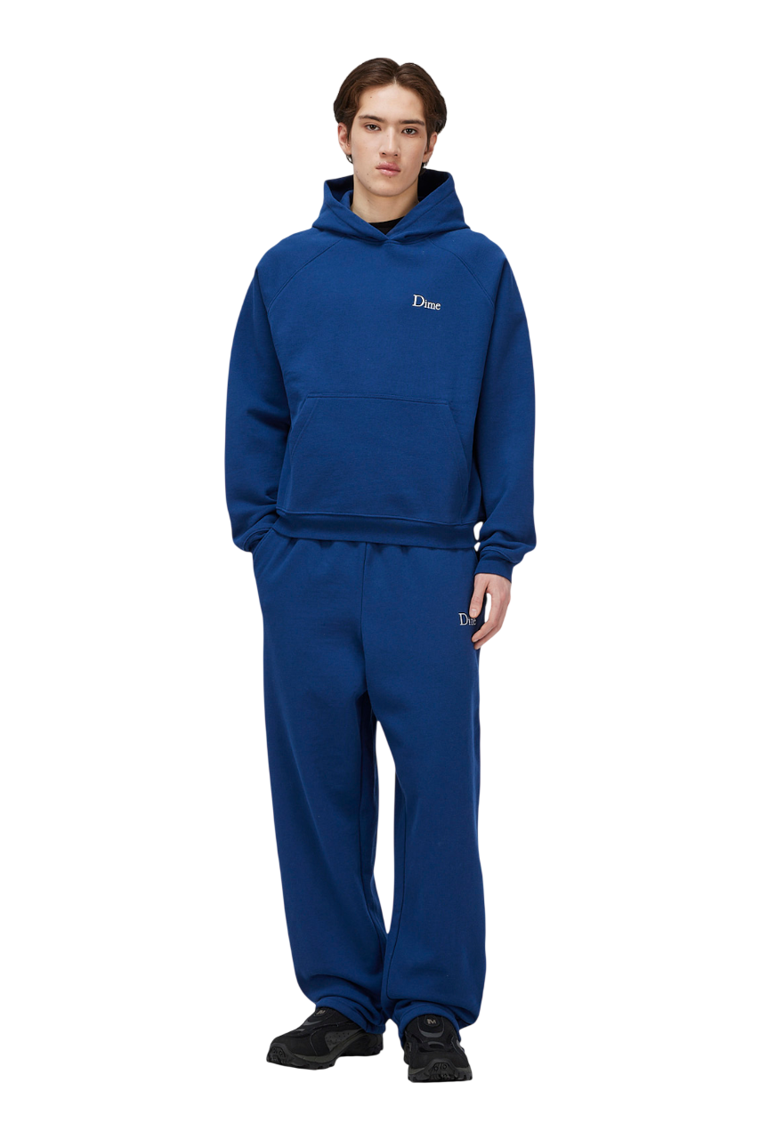 Classic Small Logo Hoodie - Midnight Navy