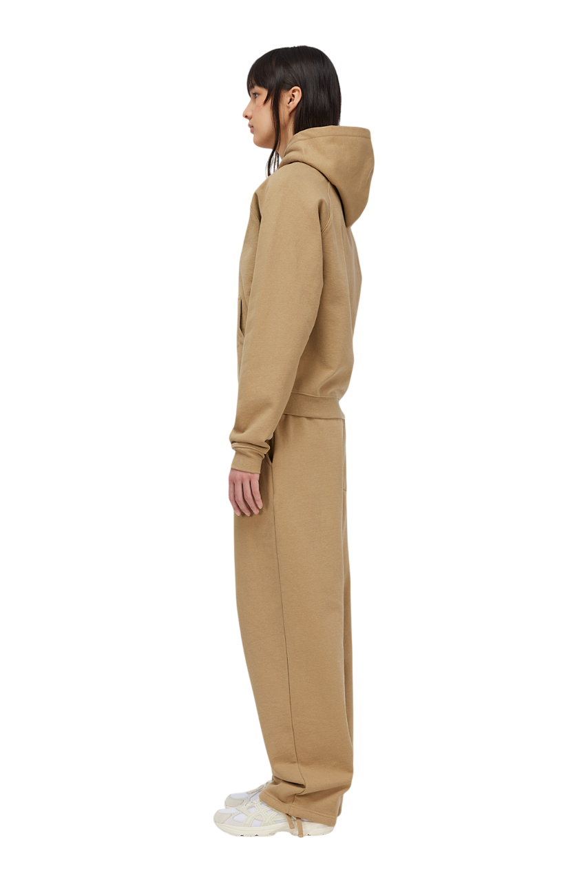 Classic Small Logo Hoodie - Tan