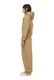 Classic Small Logo Hoodie - Tan