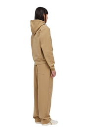 Classic Small Logo Hoodie - Tan