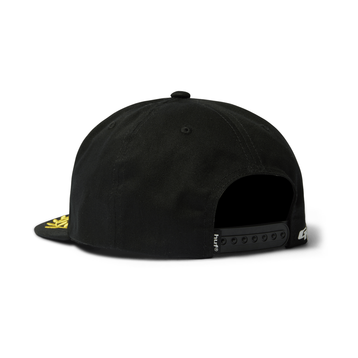 HUF x Greddy Team Snapback Hat - Black