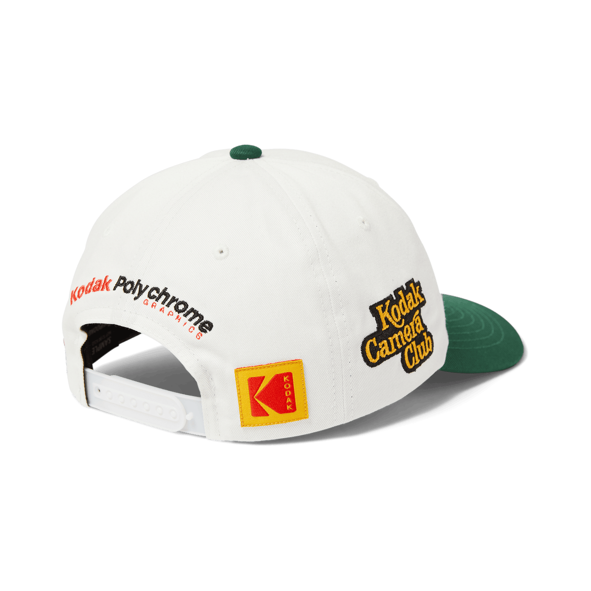 HUF x Kodak Snapback Hat - White