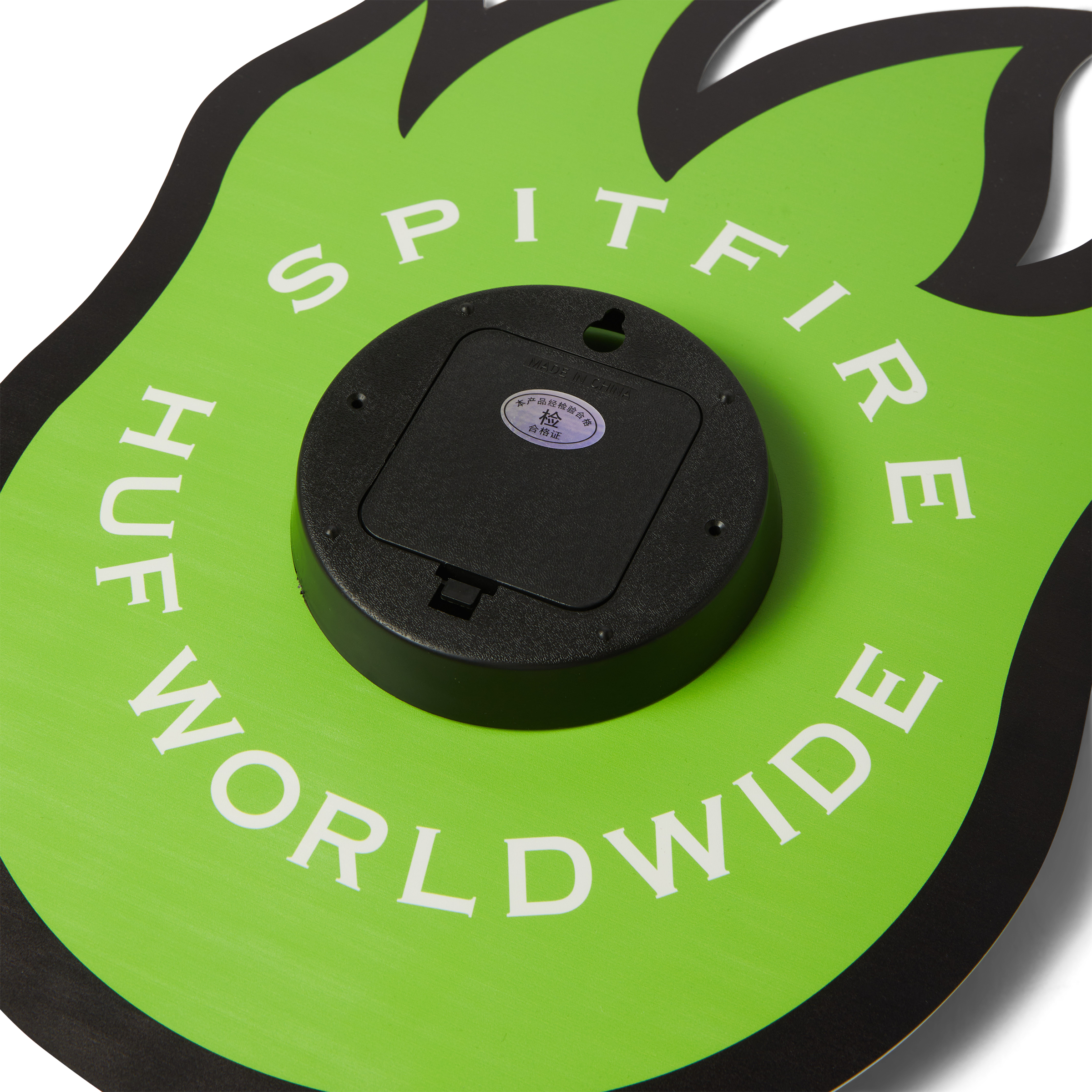 HUF x Spitfire Bighead Clock - HUF Green