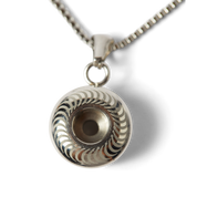 HUF x Spitfire Classic Pendant - Silver