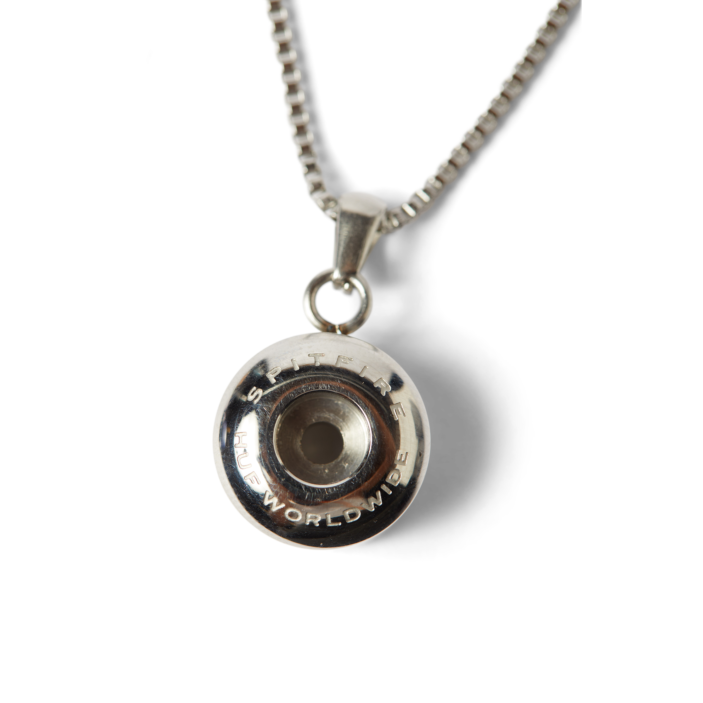 HUF x Spitfire Classic Pendant - Silver