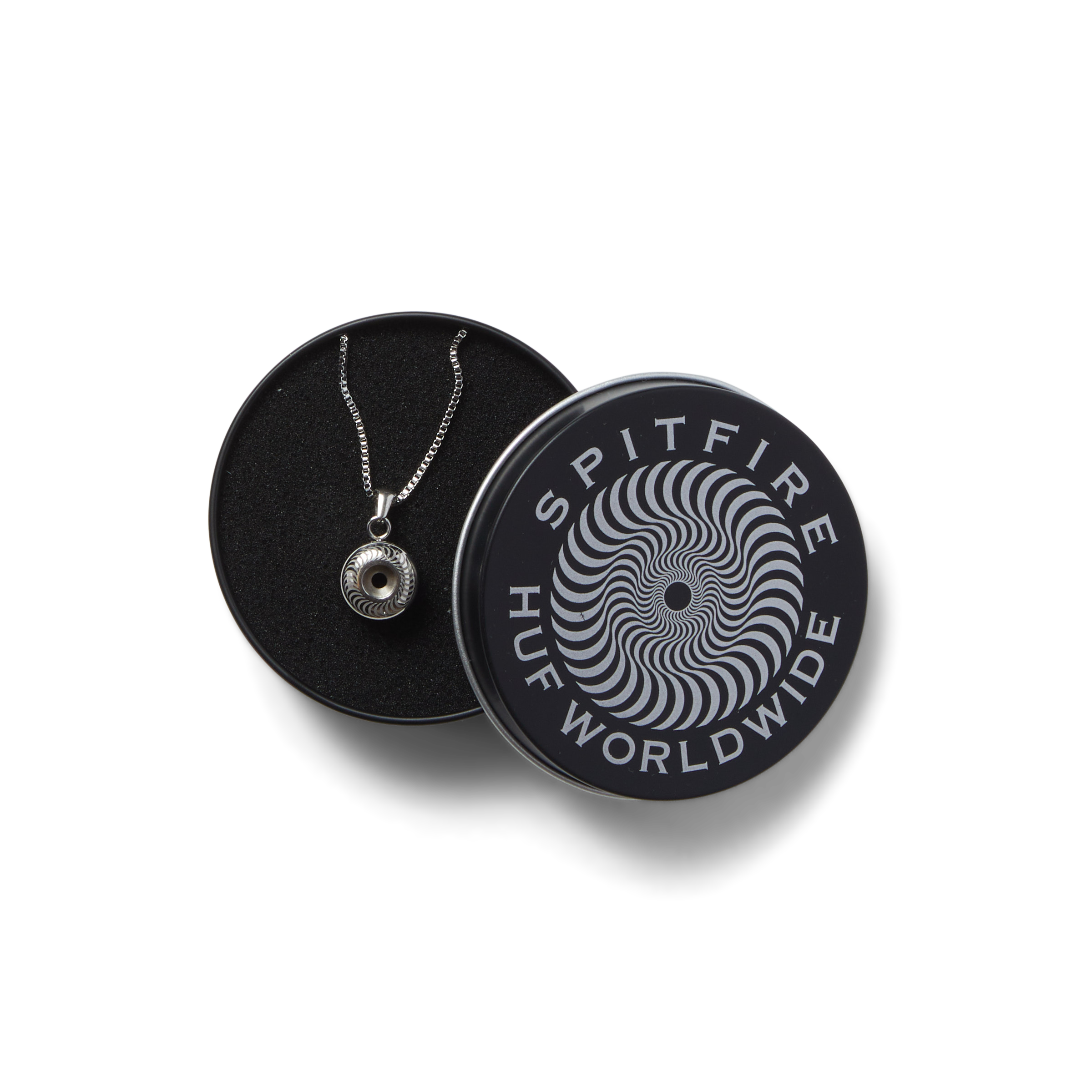 HUF x Spitfire Classic Pendant - Silver