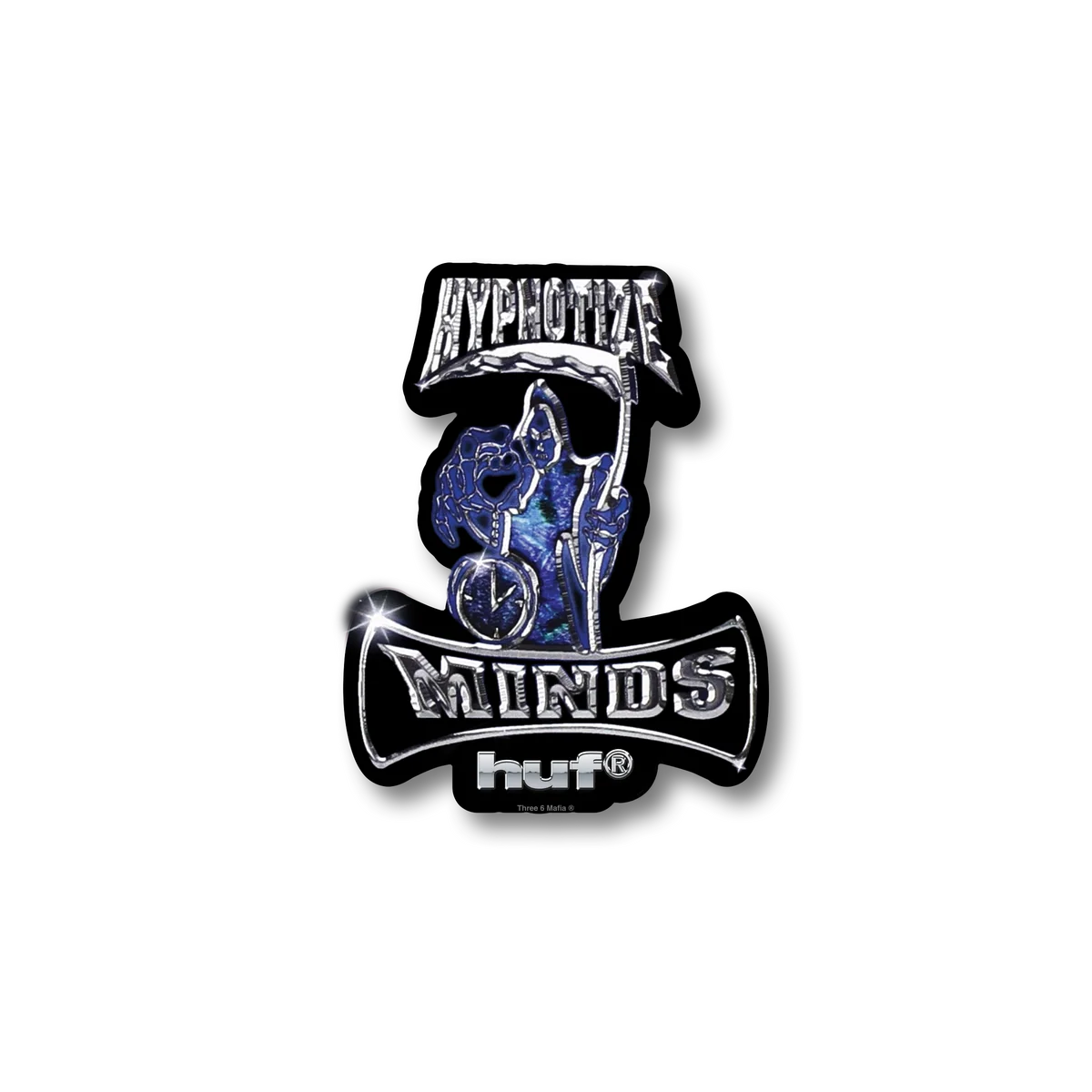 HUF x Three 6 Mafia Hypnotize Minds Sticker