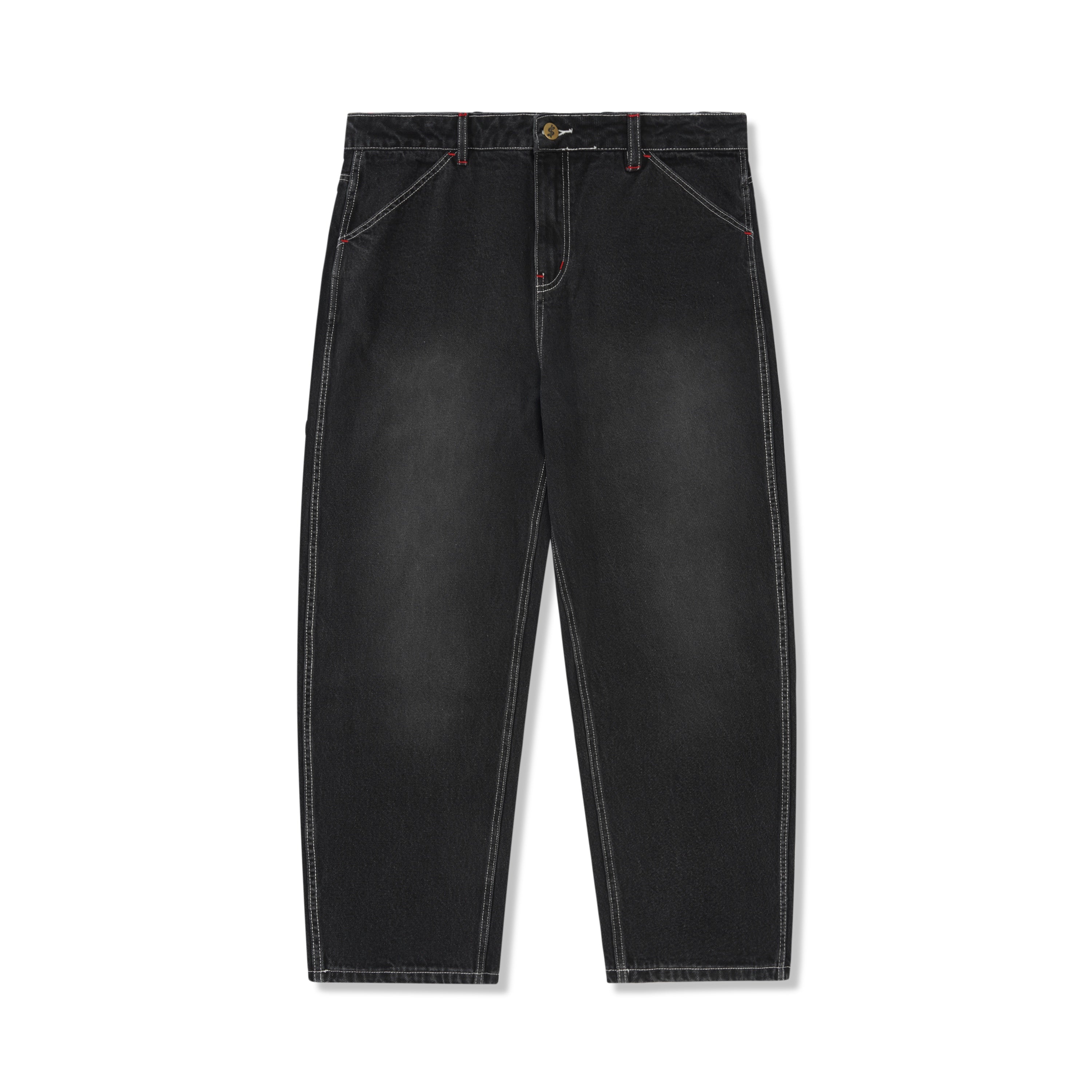 Halftime Denim Jeans - Distressed Black