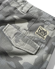 Halfway Shorts - Grey Camo Ripstop