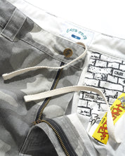 Halfway Shorts - Grey Camo Ripstop